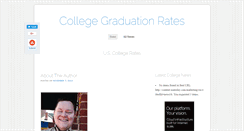 Desktop Screenshot of collegegraduationrates.net